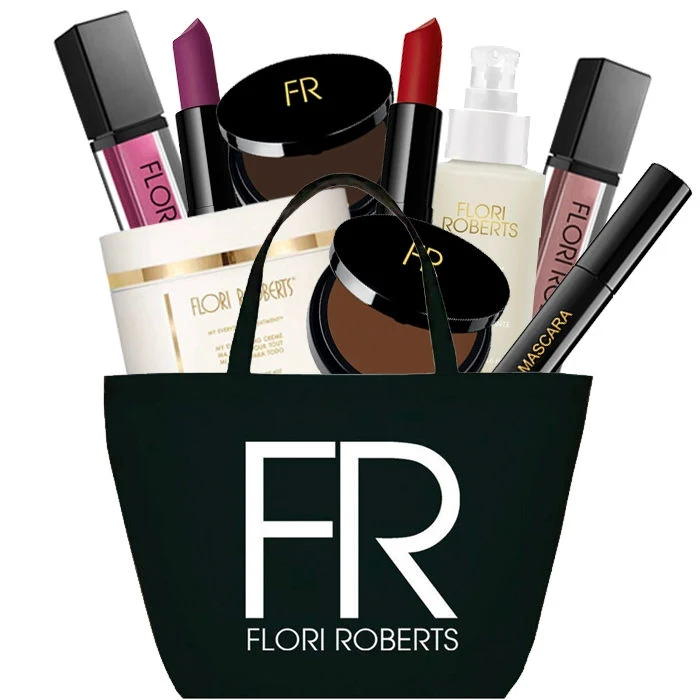 Flori Roberts skincare and cosmetics collection